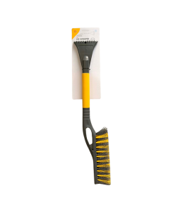 SHELL ice scraper snow brush