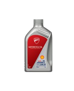 SHELL Advance Ducati Genuine Oil 15W-50 (SP/MA2) 12*1L
