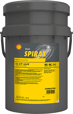 SHELL Spirax S6 ATF A668 20L