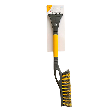 SHELL ice scraper snow brush