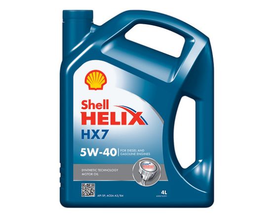 SHELL Helix HX7 5W-40 4L EURO