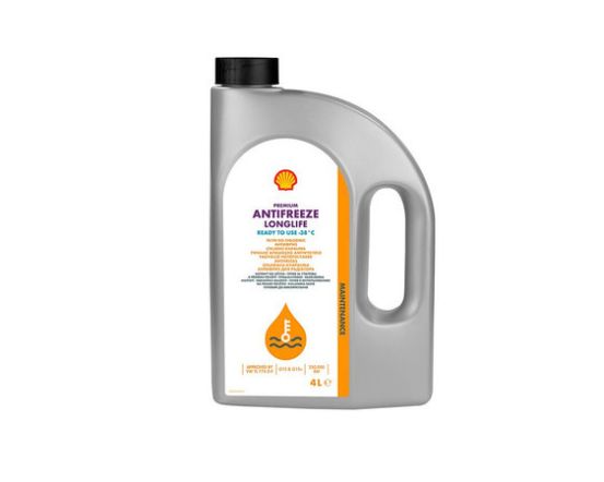 SHELL Premium Antifreeze Phosphate Longlife ready to use -37C 4 L